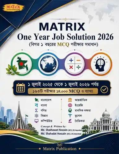 MATRIX One Year Job Solution 2026