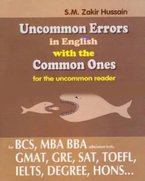 Common And Uncommon Errors In English